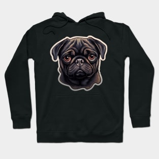 Cute Pug Dog - Dogs Pug Hoodie